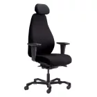 AIAX 24 irodaszék - szürke/fekete