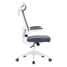 MULBERRY fejtámlás irodaszék - fehér váz