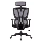 FAMORA hálós irodaszék - szürke