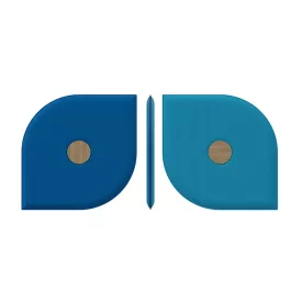 Floracoustic hangszigetelő panel 600x600 mm - Kék-türkiz