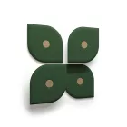 Floracoustic fali hangszigetelő panel - Olajzöld-Sötétzöld