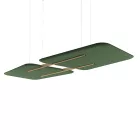 Naturwall függő hangszigetelő panel - Sötétzöld