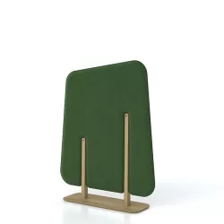   Naturwall szabadon álló, alacsony hangszigetelő panel - Sötétzöld