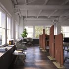 Naturwall szabadon álló, magas hangszigetelő panel - Mohazöld