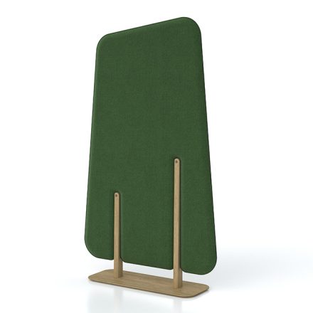 Naturwall szabadon álló, magas hangszigetelő panel - Sötétzöld