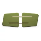 Naturwall fali hangszigetelő panel - Mohazöld