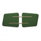 Naturwall fali hangszigetelő panel - Sötétzöld