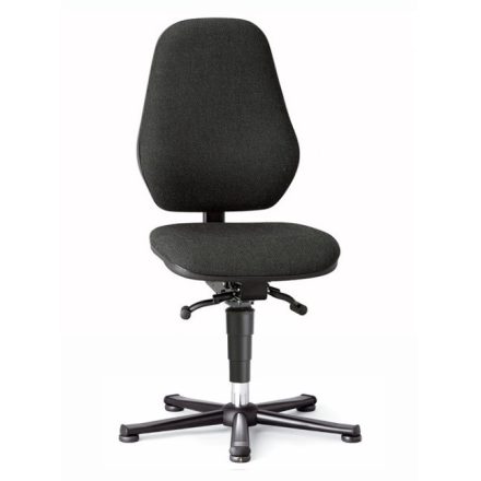 Bimos Basic ESD 1 fix talpas munkaszék - Szinkron mechanika - Fekete szövet