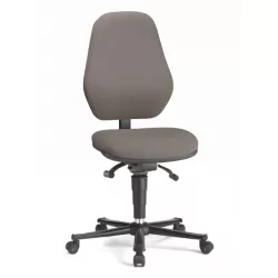  Bimos Basic ESD 2 görgős munkaszék - Szinkron mechanika - Szürke szövet