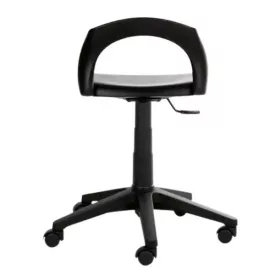   Ergo Lift görgős, nyitott háttámlájú munkaszék - Fekete