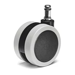   Design székgörgő puha gumírozott felület 65 mm magas, 11 mm-es csappal