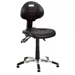 Ergonomikus munkaszék üzembe, ellenálló poliuretánnal