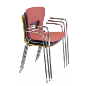 MARS 4 lábú, acél vázas dizájn szék karfával