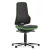 Bimos Neon 1 fix talpas munkaszék - szinkronmechanika, fekete poliuretán párnázat, zöld