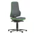 Bimos Neon 1 fix talpas munkaszék - szinkronmechanika, szürke poliuretán párnázat, zöld