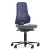 Bimos Neon 2 görgős munkaszék - szinkronmechanika, kék műbőr párnázat, szürke