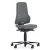 Bimos Neon 2 görgős munkaszék - szinkronmechanika, szürke poliuretán párnázat, szürke