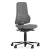 Bimos Neon 2 görgős munkaszék - szinkronmechanika, szürke szövet párnázat, szürke