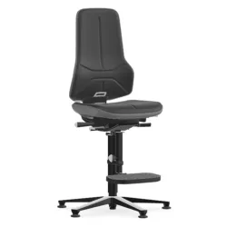   Bimos Neon 3 fix talpas, magasított szék - szinkronmechanika, szürke supertec párnázat, szürke