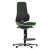 Bimos Neon 3 fix talpas, magasított szék - szinkronmechanika, fekete szövet párnázat, zöld