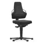 Bimos Nexxit 1 fix talpas munkaszék - szürke fogantyú, poliuretán párnázat