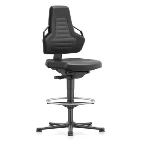   Bimos Nexxit 3 ESD fix talpas, magasított munkaszék - szövet párnázat