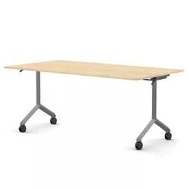   Pro összecsukható asztal 1800 mm széles lappal, 600 mm-es szürke lábbal