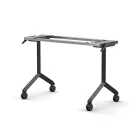 Pro összecsukható asztalváz 1165x600  mm, fekete