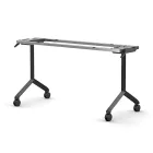 Pro összecsukható asztalváz 1465x600  mm, fekete