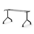 Pro összecsukható asztalváz 1465x750  mm, fekete