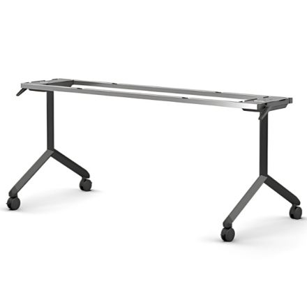 Pro összecsukható asztalváz 1765x750  mm, fekete