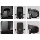 Papillon fehér irodai szék fejtámlával, csúsztatható üléssel