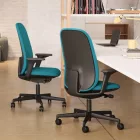 Papillon fehér irodai szék, csúsztatható üléssel