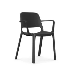 PIXEL BR szék karfával - Fekete