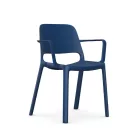 PIXEL BR szék karfával - Sötétkék