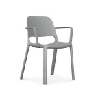 PIXEL BR szék karfával - Szürke