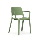 PIXEL BR szék karfával - Zöld