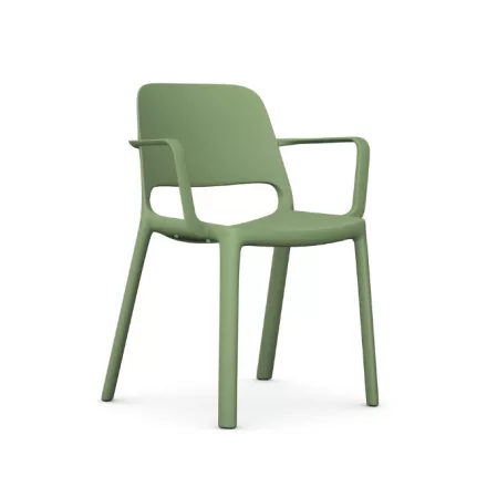 PIXEL BR szék karfával - Zöld