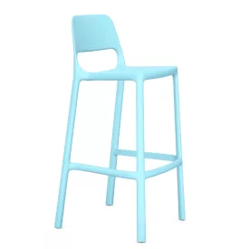 PIXEL magasított szék 750 mm - Világoskék
