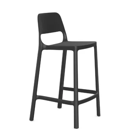 PIXEL magasított szék 650 mm - Fekete