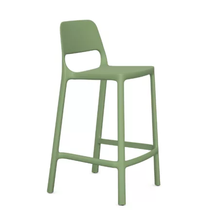 PIXEL magasított szék 650 mm - Zöld