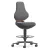 Bimos Texon 4 görgős, magasított munkaszék - szürke supertec párnázat