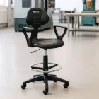 Masszív műhelyszék üzembe ipari felhasználásra