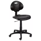 Ergonomikus ipari munkaszék strapabíró poliuretán felülettel üzemekbe