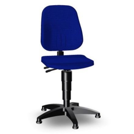 Bimos Unitec 1 fix talpas munkaszék - kék szövet
