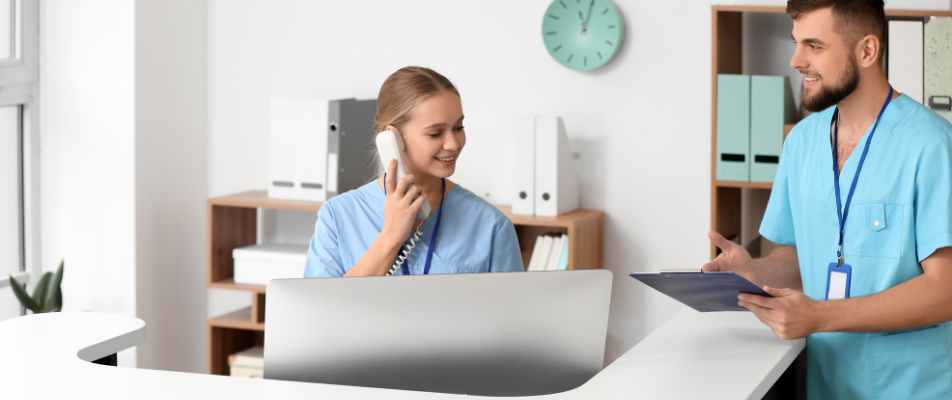 Asszisztensek, recepciósok a frontvonalban